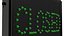 LED Light Business Sign Closed Green OFF