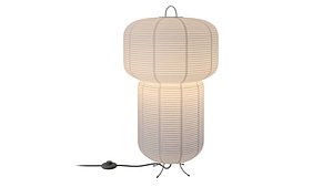 HM Rice paper floor lamp 3D model