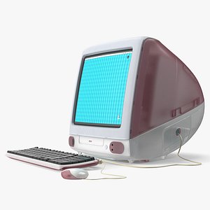 Retro All-in-One Computer Red