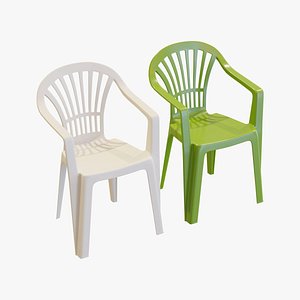 3D Plastic Chair