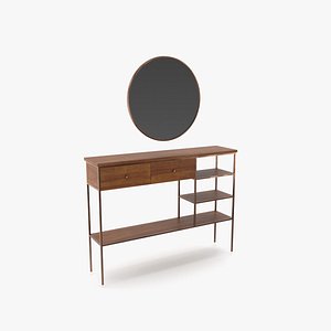 3D console table model