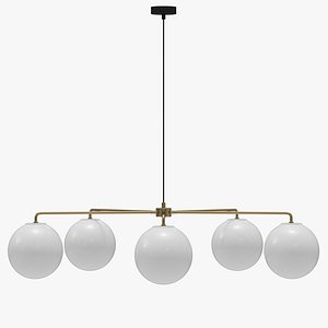 3D menu chambers chandelier 96