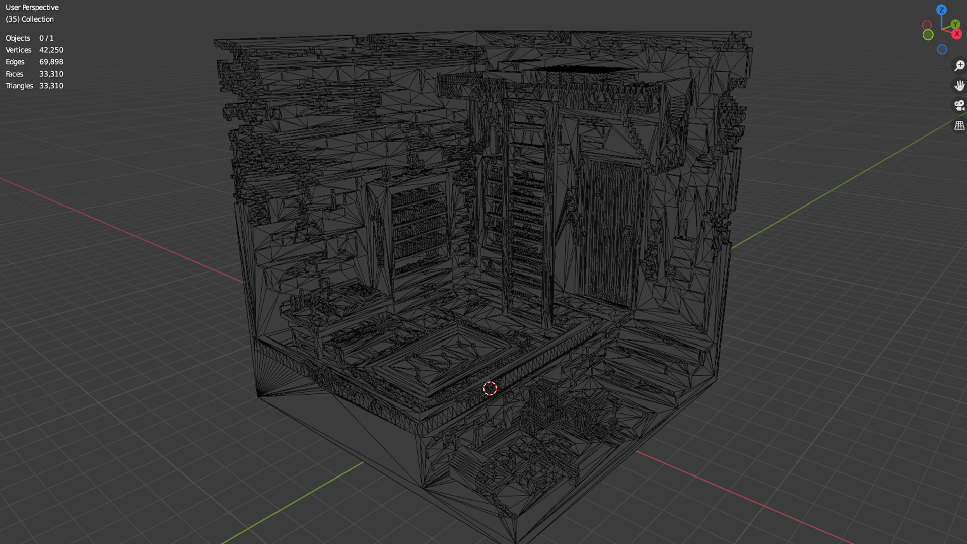 3D Voxel Gem Miner Room TurboSquid 1751537