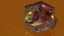 Sala de mineros Voxel Gem