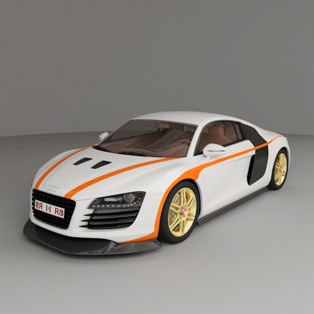 3d Audi R8 Model