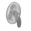 007 White Plastic Wall Fan