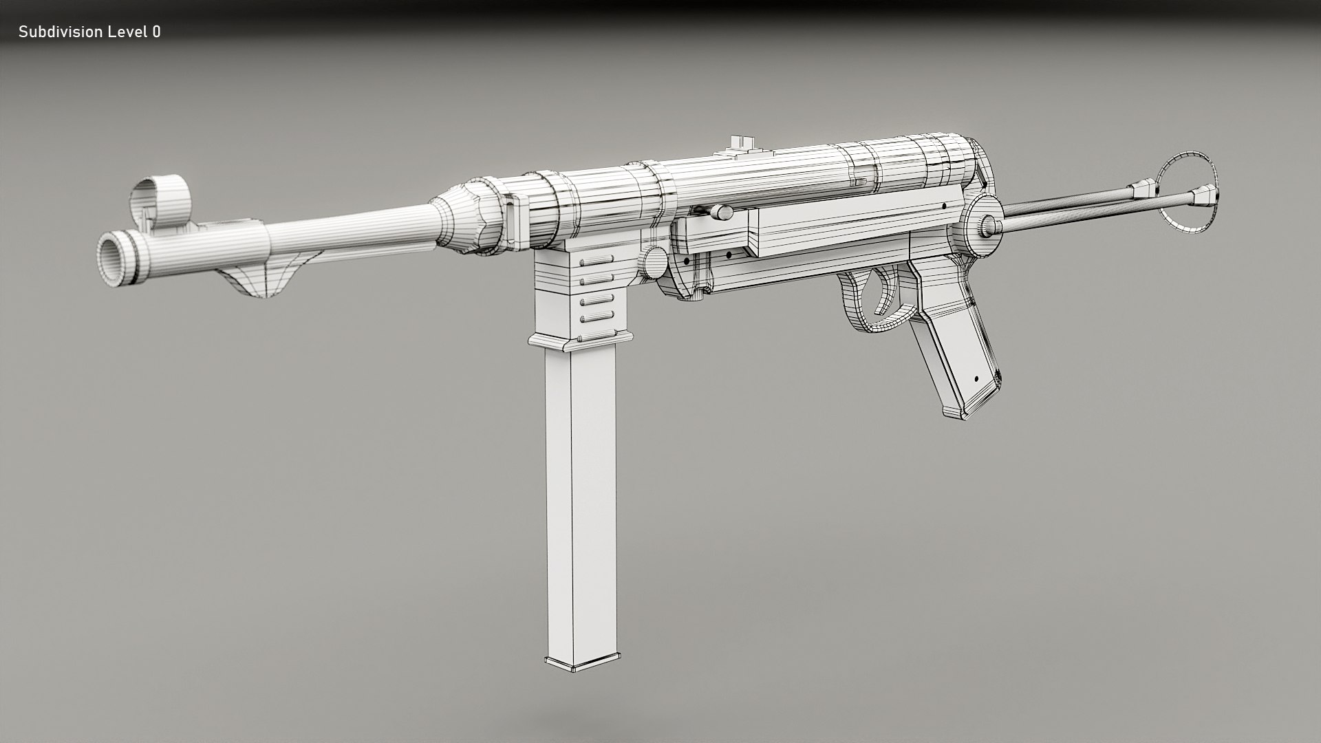 MP 40 Model - TurboSquid 2151468