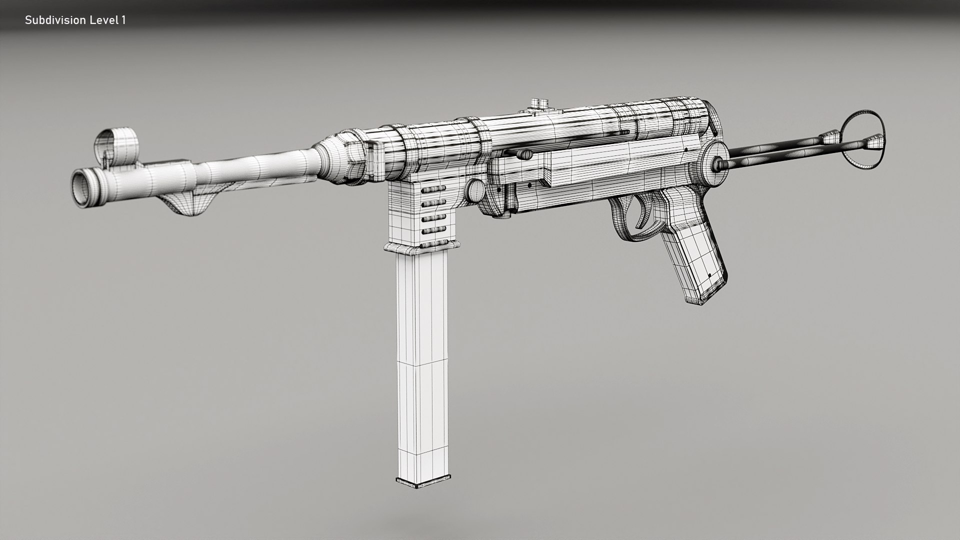 MP 40 Model - TurboSquid 2151468