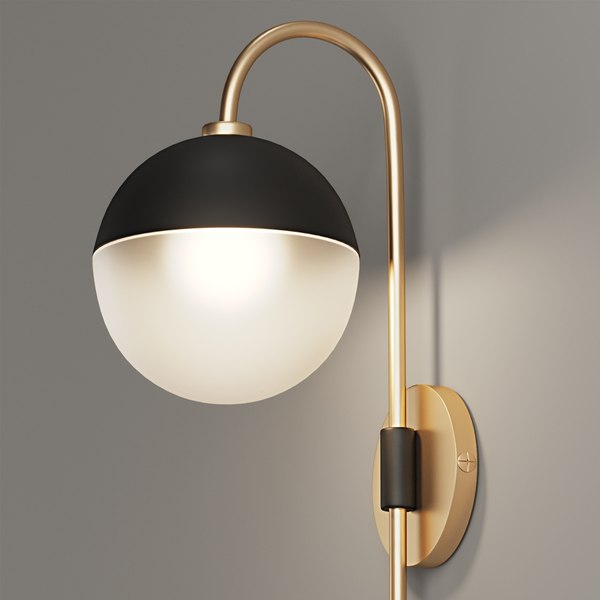 Adjustable arm wall sconce 3D TurboSquid 1404685