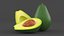 3D Avocado model