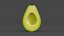 3D Avocado model