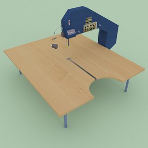 Industrial strip cutting machine for fabrics