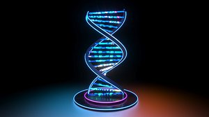 ADN LED totem for photos 3D model