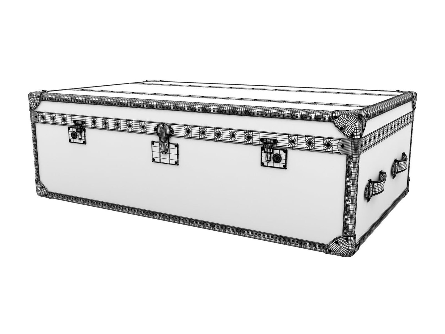 Rh Mayfair Steamer Trunk Model - TurboSquid 1226309
