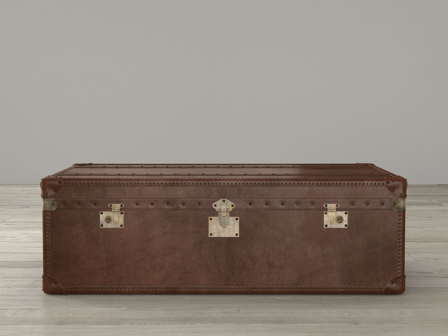 RH Mayfair Steamer Trunk Coffee Table