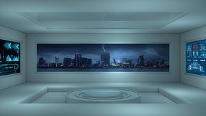 Sci Fi Room 3D model