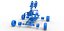Pompa dell'acqua della vecchia scuola pressofusa Sand buggy Versione 2 Scala da 1 a 25