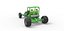 Pompa dell'acqua della vecchia scuola pressofusa Sand buggy Versione 2 Scala da 1 a 25