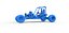 Pompa dell'acqua della vecchia scuola pressofusa Sand buggy Versione 2 Scala da 1 a 25