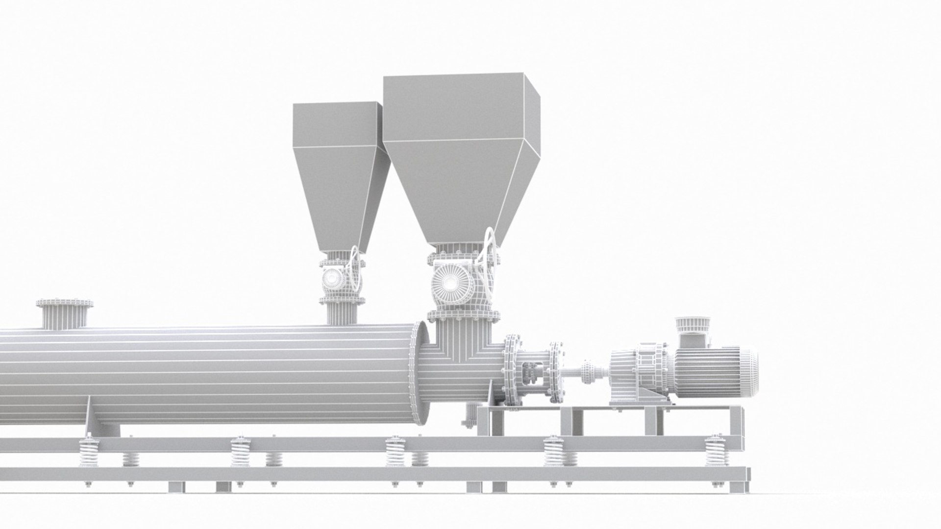 Spiral Feeding Machine 3D - TurboSquid 2265952