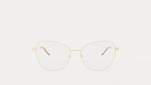 Eco - Grenada Rose Gold Glasses 3D model