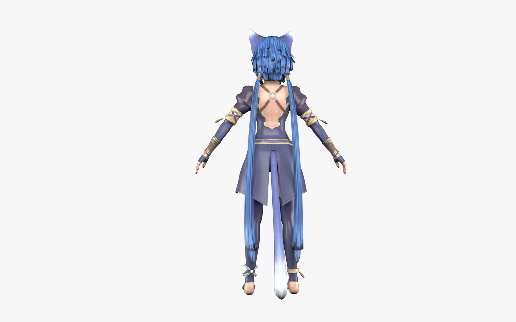 Star Ocean Character Meracle Model - TurboSquid 1883487