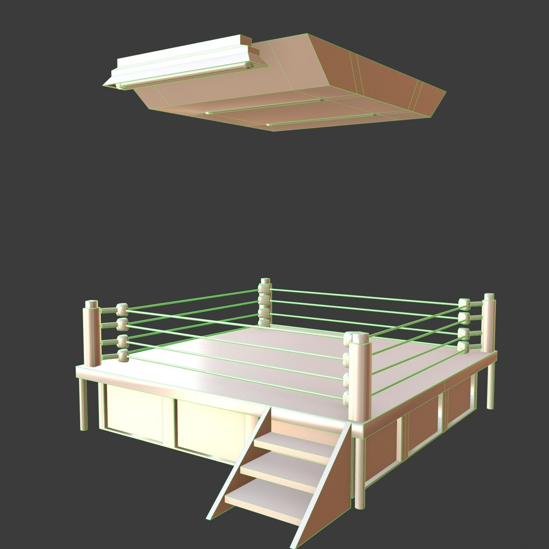 Boxing Ring Model - TurboSquid 1213854