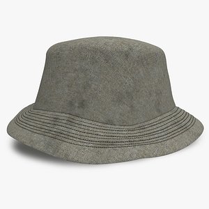 3d dirty peasant hat