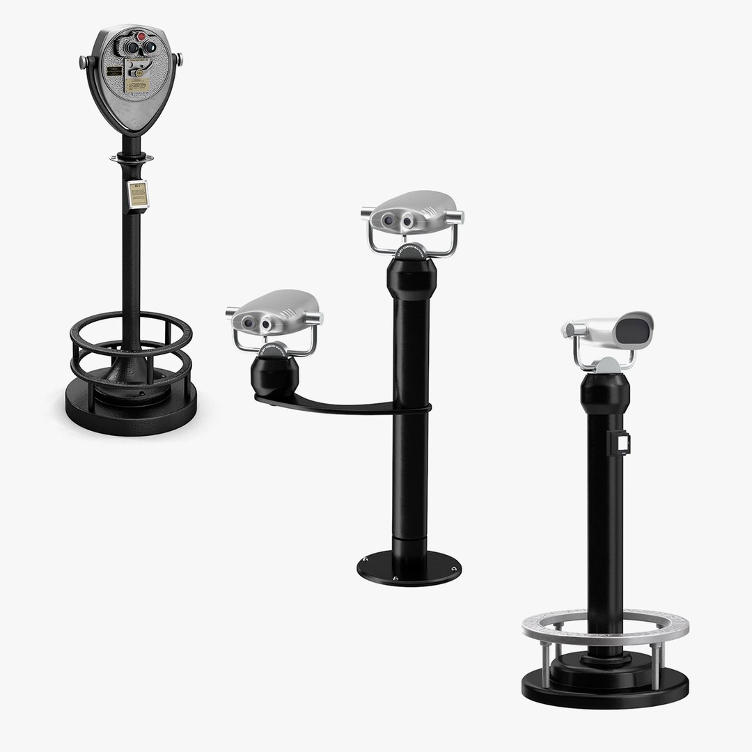 Tower Optical Viewers Collection 3D model preview