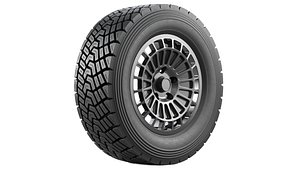 Offroad Rally Car Wheel 1