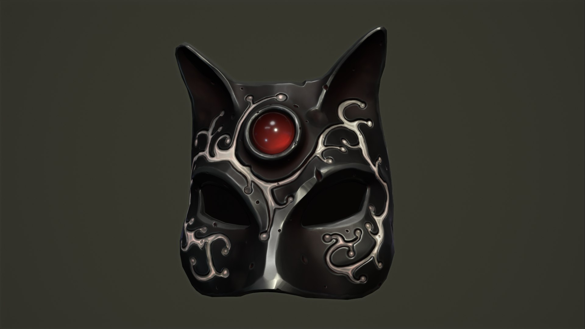 3D Model Cat Mask - TurboSquid 1894463