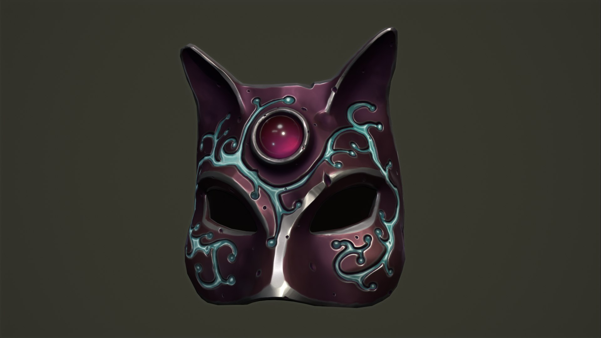 3D Model Cat Mask - TurboSquid 1894463