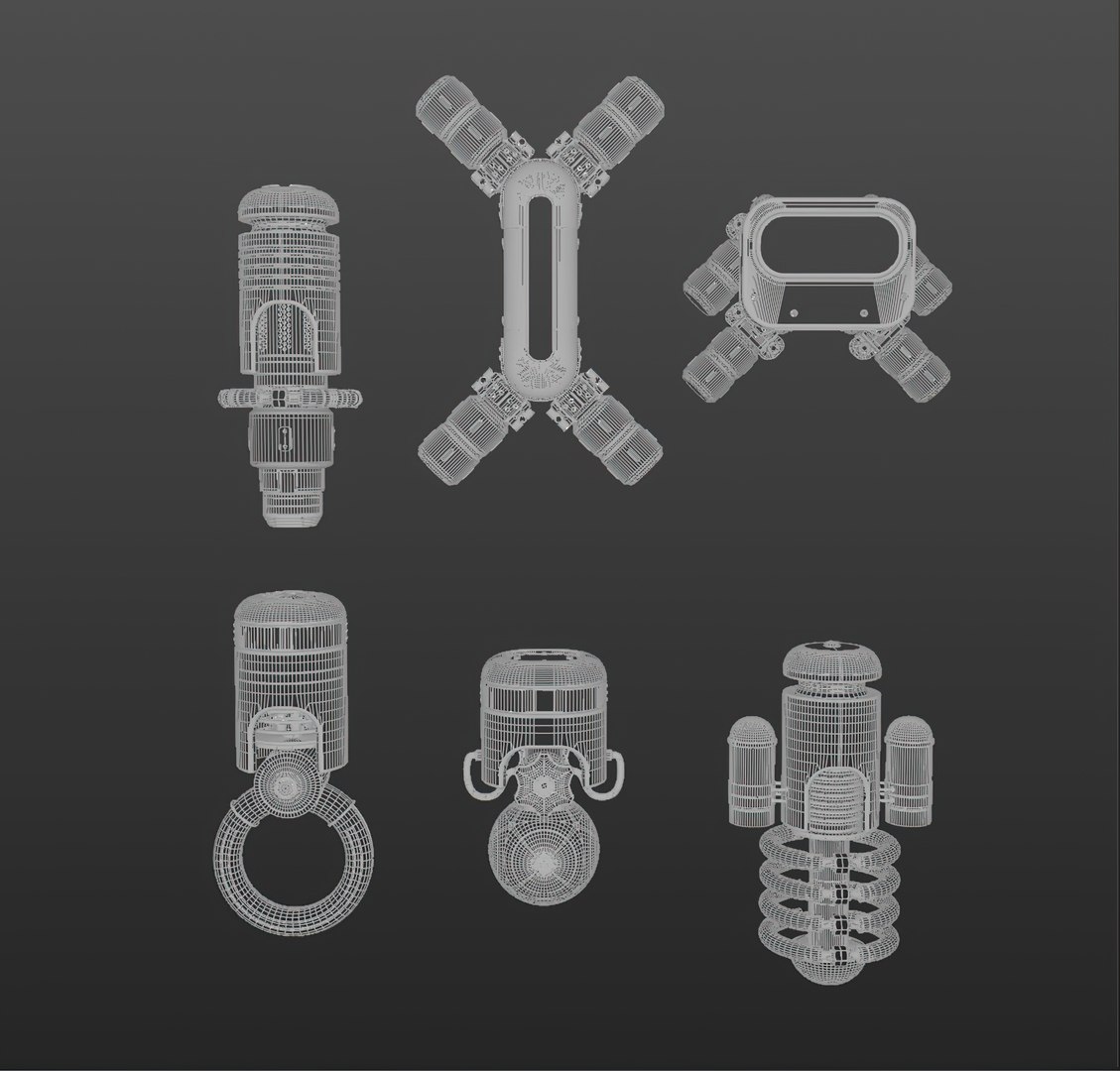 Aggregates 3D - TurboSquid 2105191
