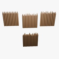 Low Poly Palisade