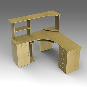 3d model desk