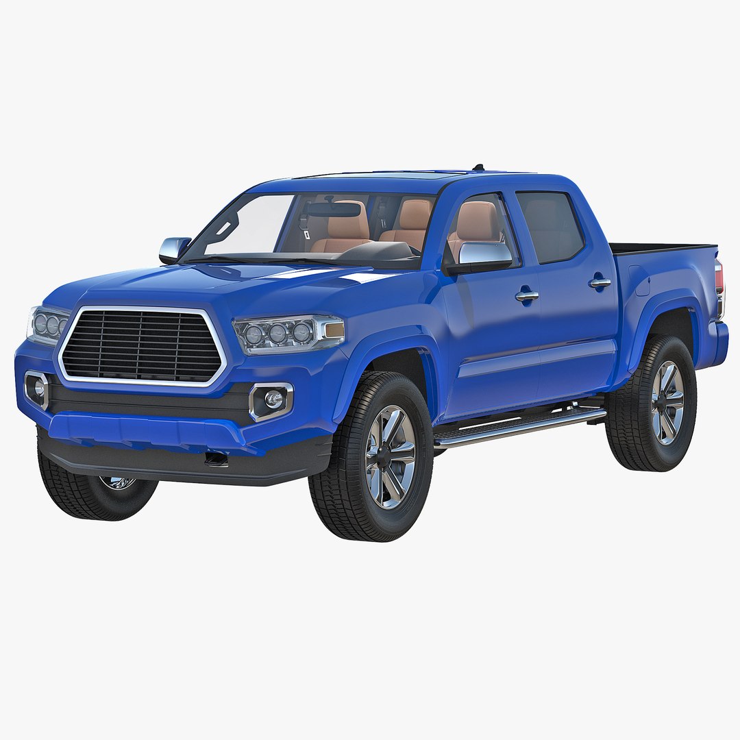 Generic Pickup(1) 3D model preview