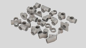 3D model pipe