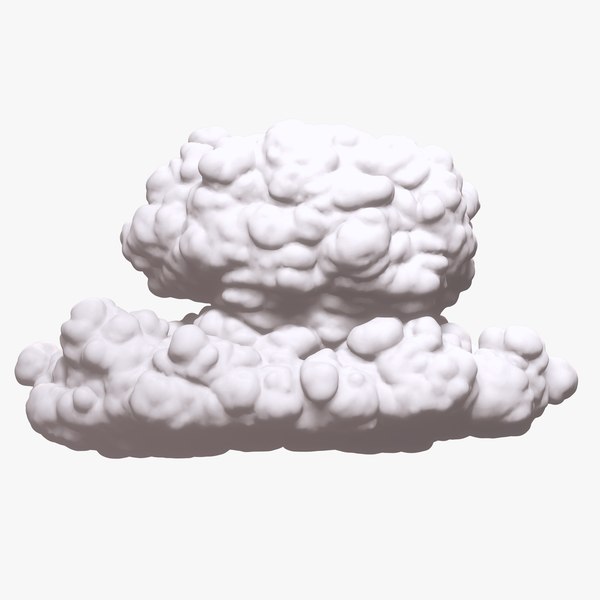 Cloud low poly 11 3D model - TurboSquid 1983013