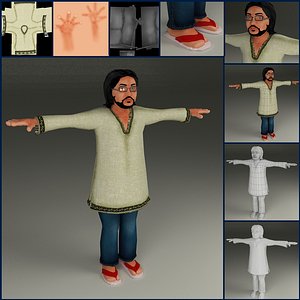 rupam character 3D
