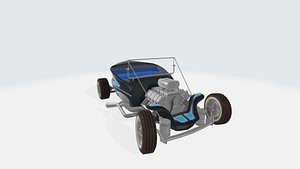 3D model race sports car
