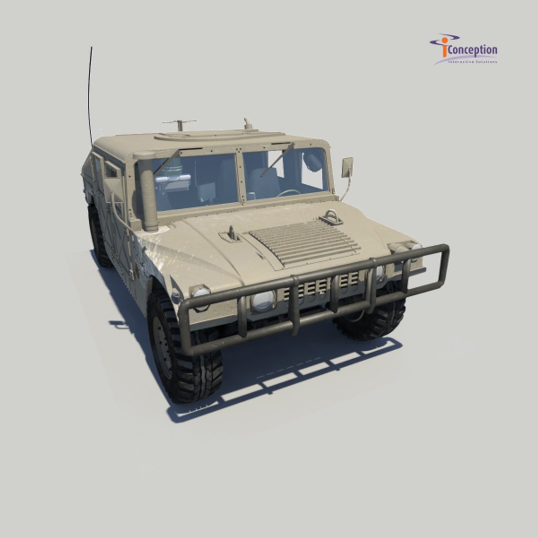 3ds Max Humvee Hmmwv Military