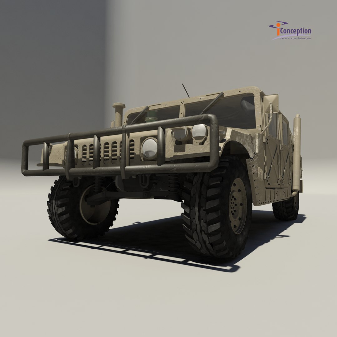 3ds Max Humvee Hmmwv Military