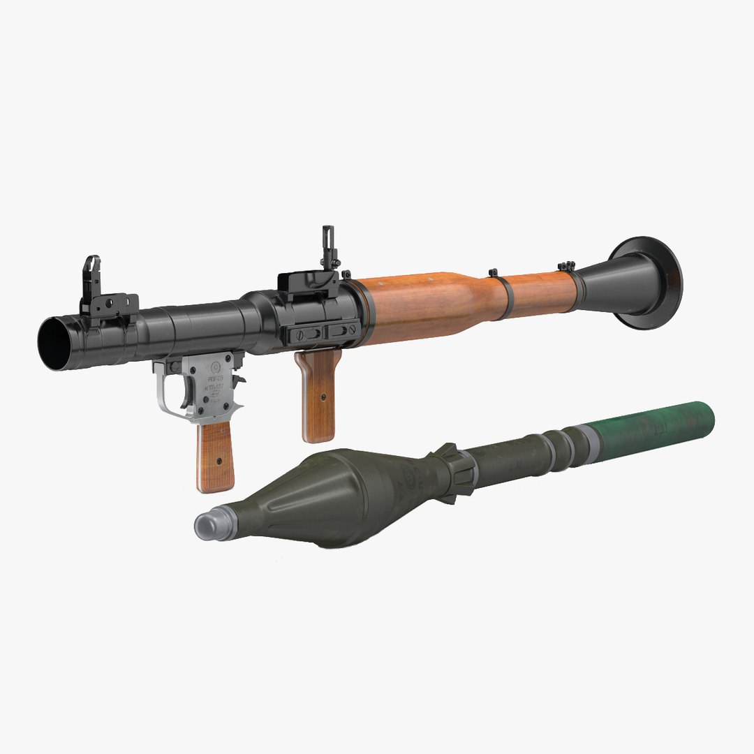 RPG 7 Set 3D model preview