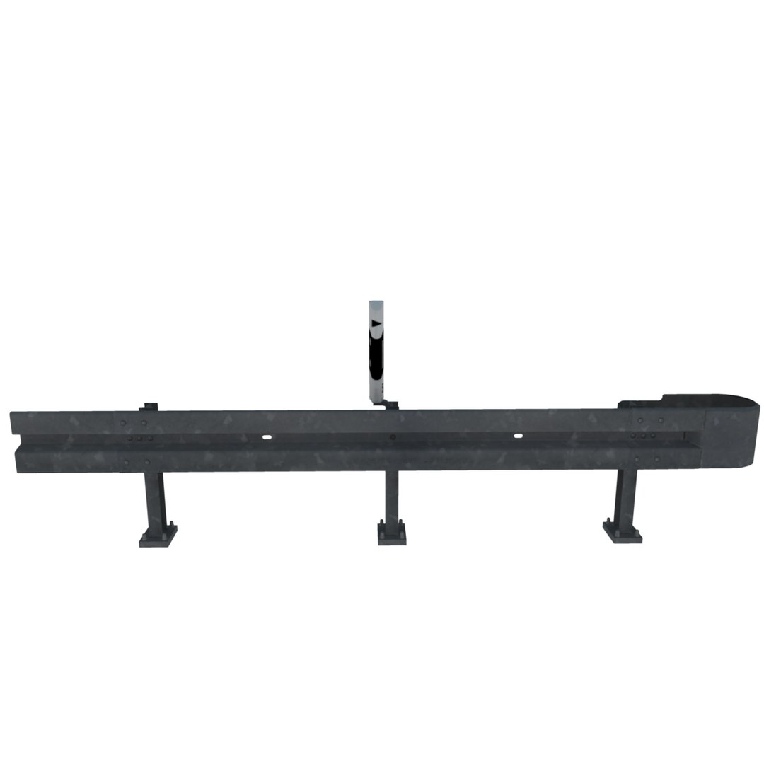 3d Model Guard Rail Delineator