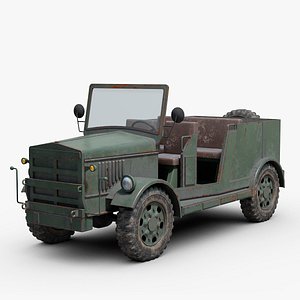 Vintage Jeep Concept model