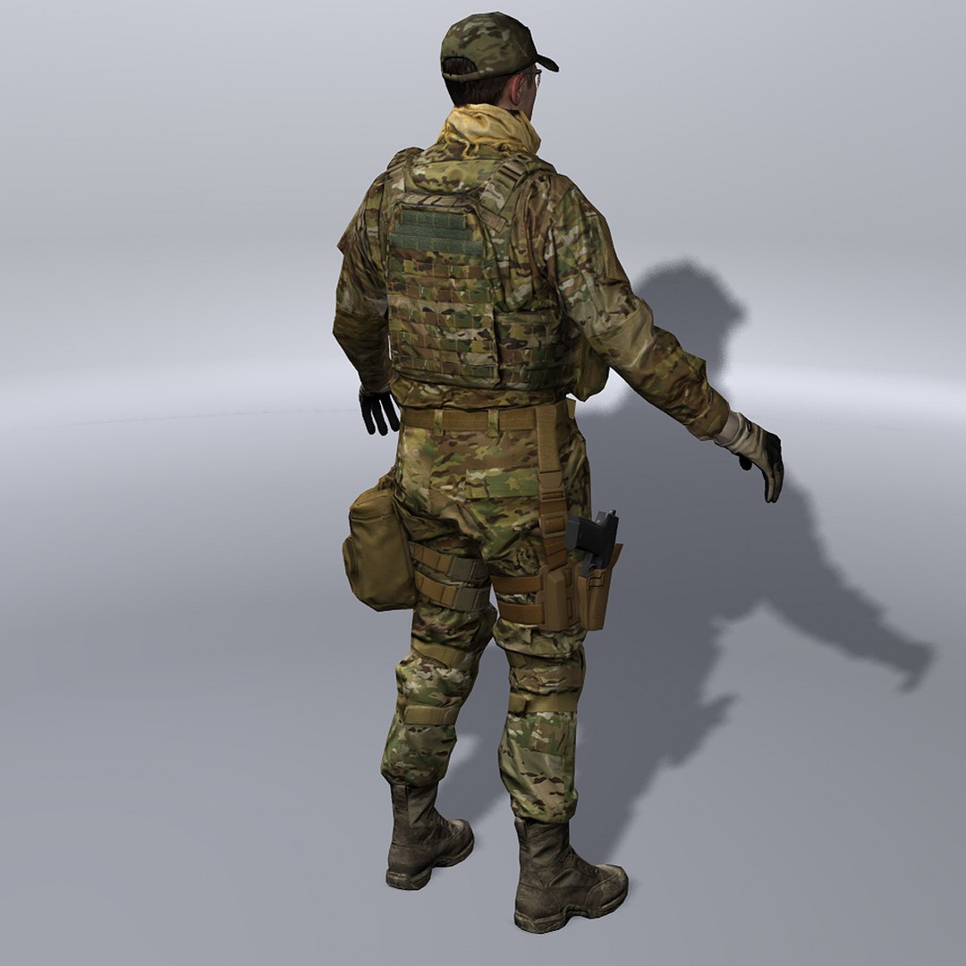 Max Vr Australian Multicam Soldier