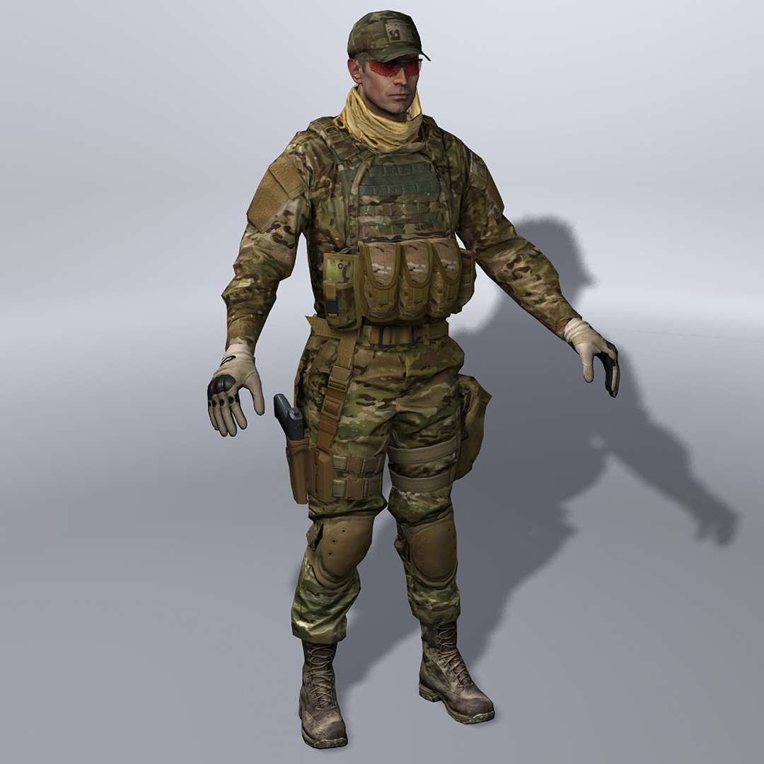 max vr australian multicam soldier