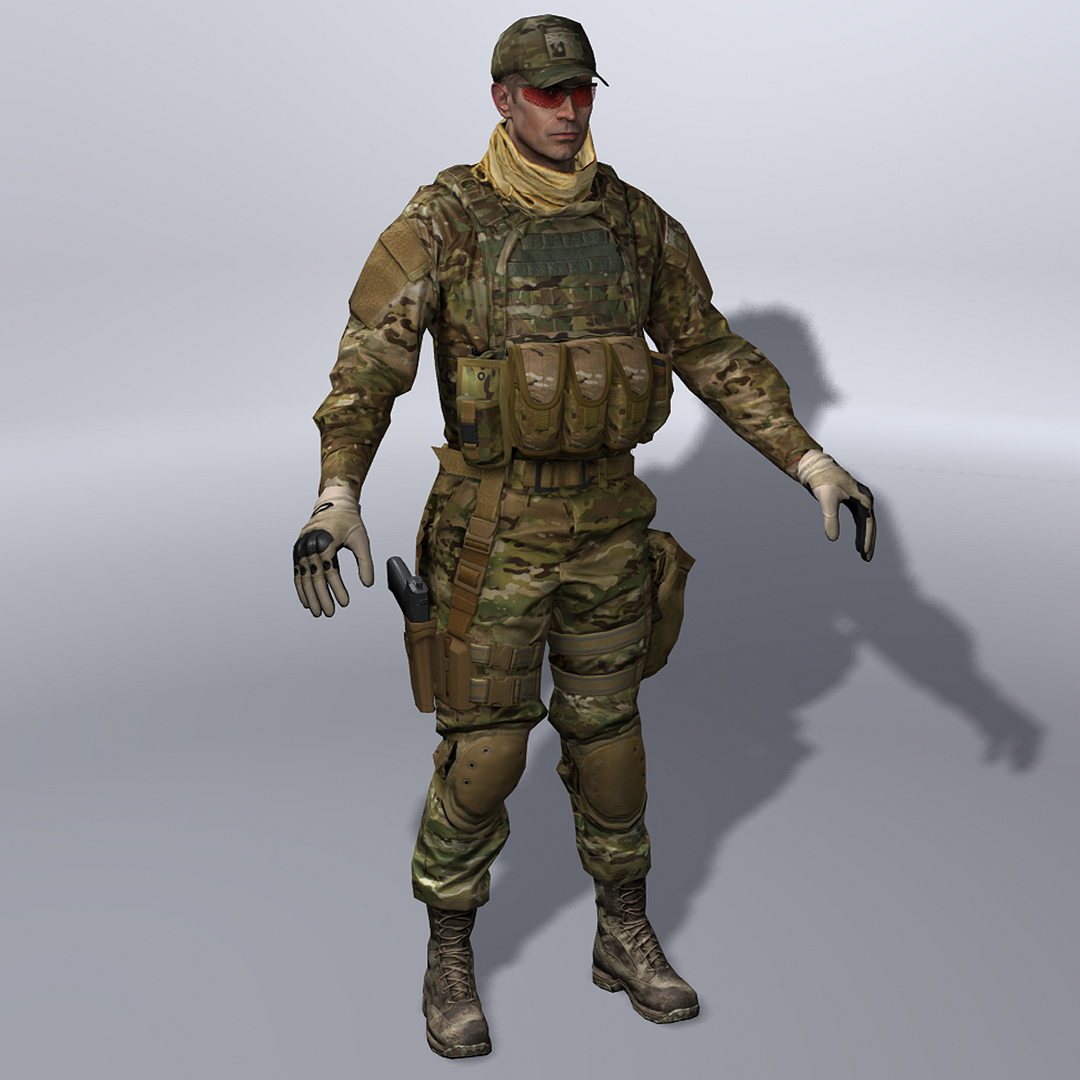 Max Vr Australian Multicam Soldier