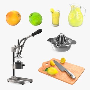 3D juice equipment 4 model