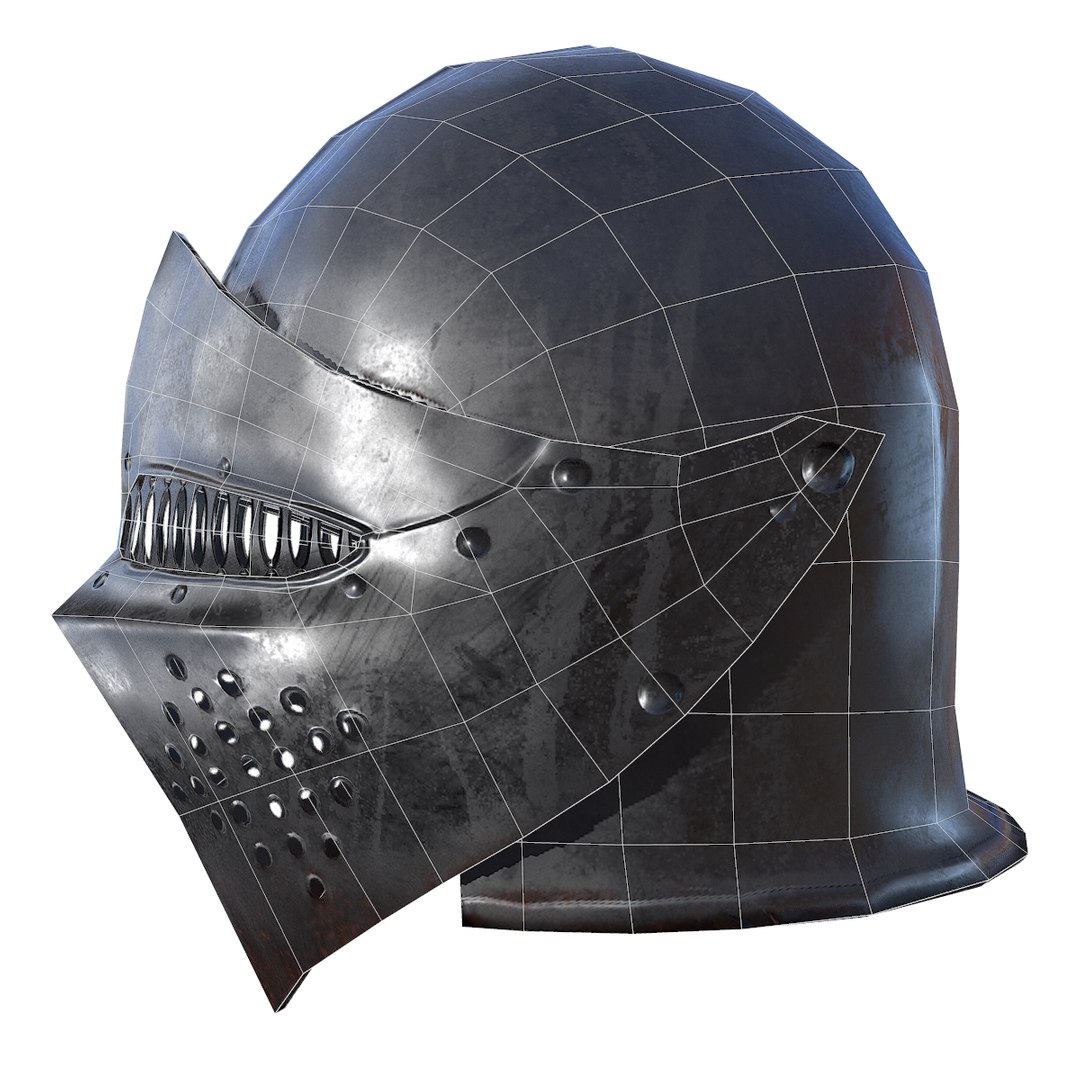 Knight Helmet 3D Model - TurboSquid 1305137